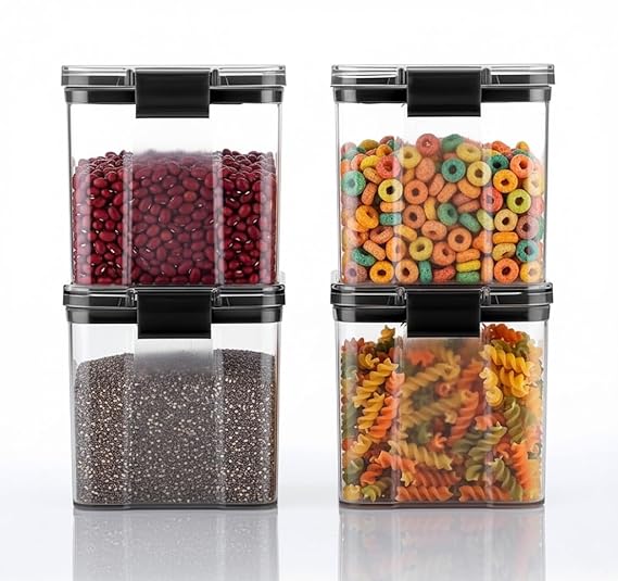 Airtight containers for Indian kitchen storage
