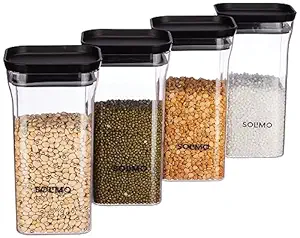 Airtight pantry storage containers