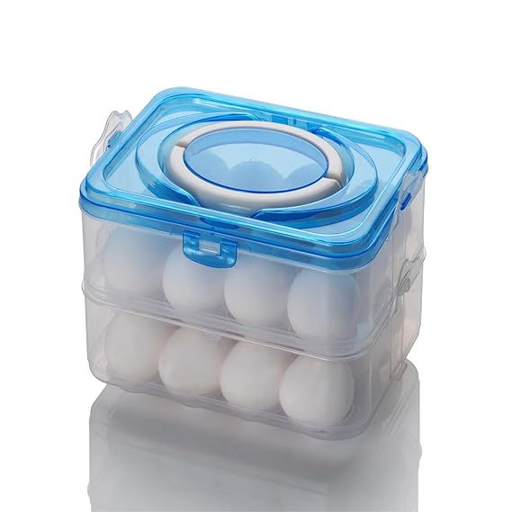 Egg storage box for refrigerator