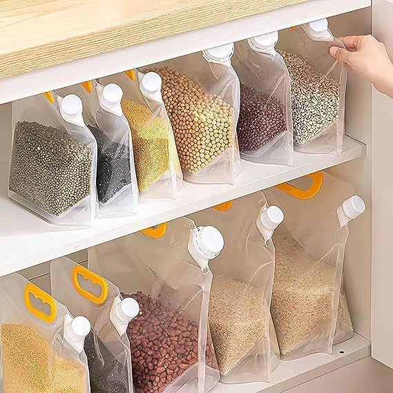 Reusable freezer storage bags