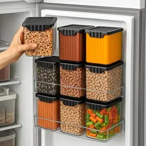 Fridge organizer bins for Indian kitchens