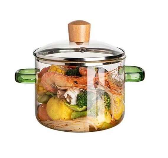 1200 ml glass casserole microwave safe