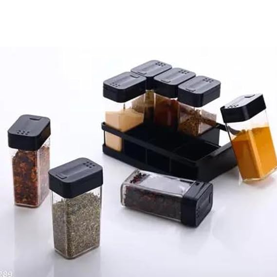 Kitchen storage jars set for dal and spices